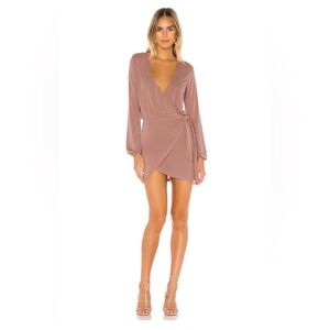 Lovers + Friends Emmy Dress in Mauve [Medium]
